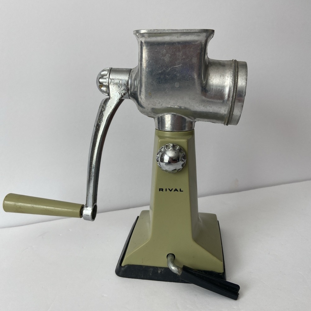 Vintage Grind-O-Mat Rival Meat‎ Grinder/Food Chopper Model 303